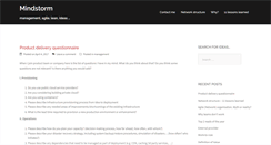 Desktop Screenshot of agilemindstorm.com