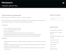 Tablet Screenshot of agilemindstorm.com